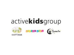 the logo for active kids group